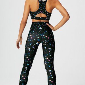 Fabletics Motion365+ High-Waisted Terazzo Two Piece Leggings and Bra Coord Set